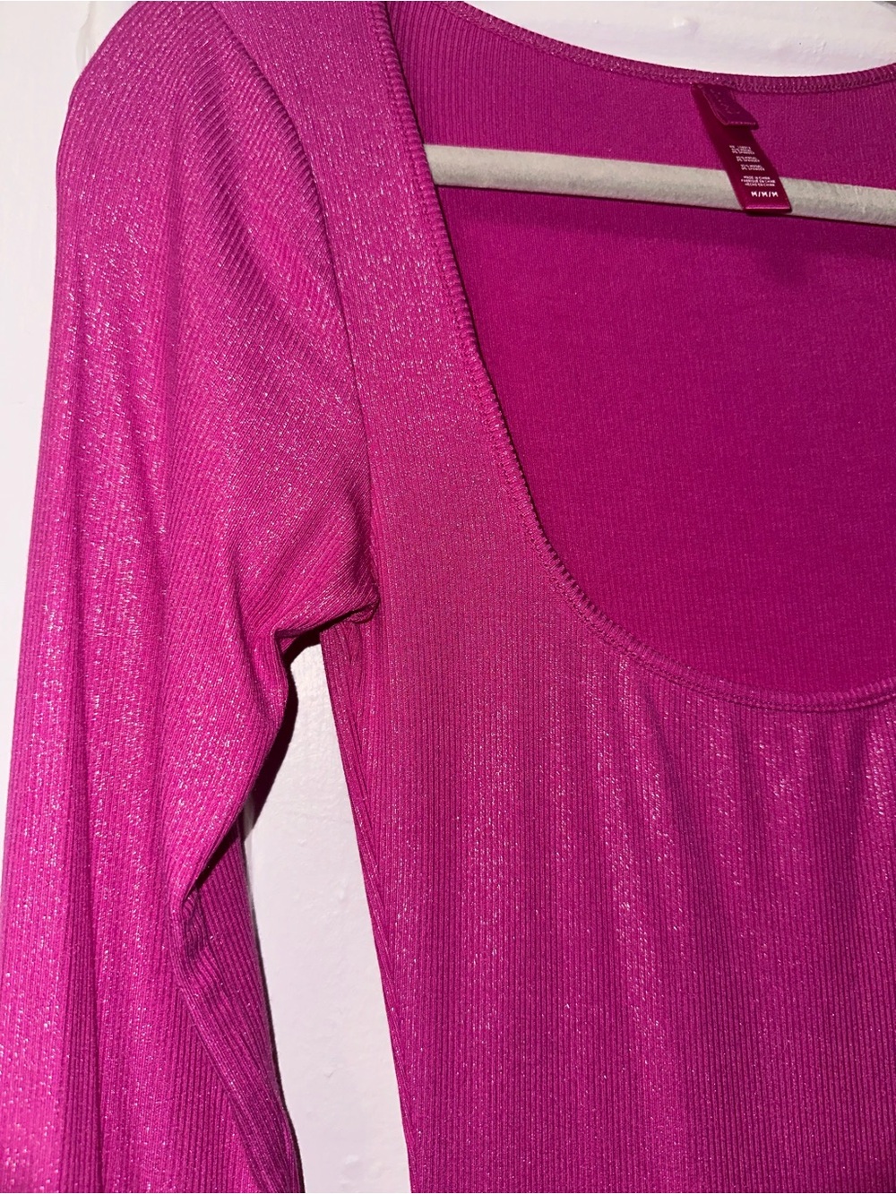 Fitted Pink Maxi Dress - Women's Elegant Evening Gown - Picture 4 of 4